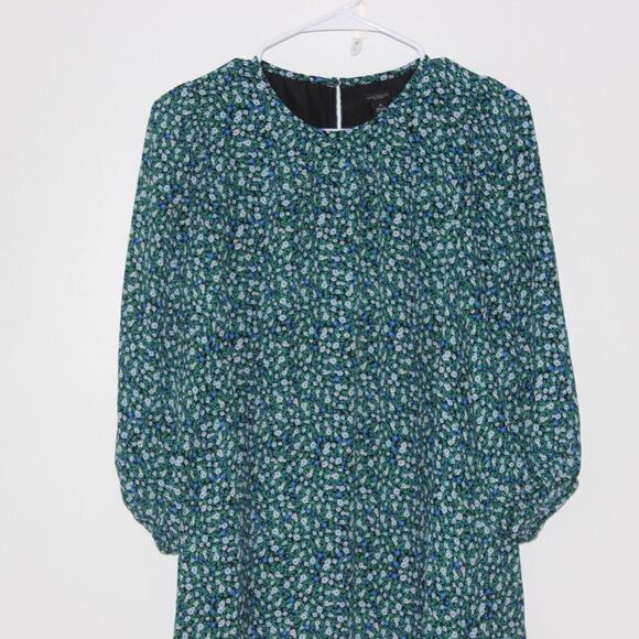 Ann Taylor Floral Mini Dress Women Size XS - Picture 3 of 11
